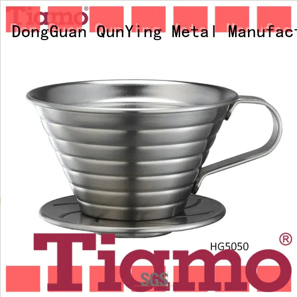 Tiamo highly recommend ceramic coffee dripper manufacturer for sale