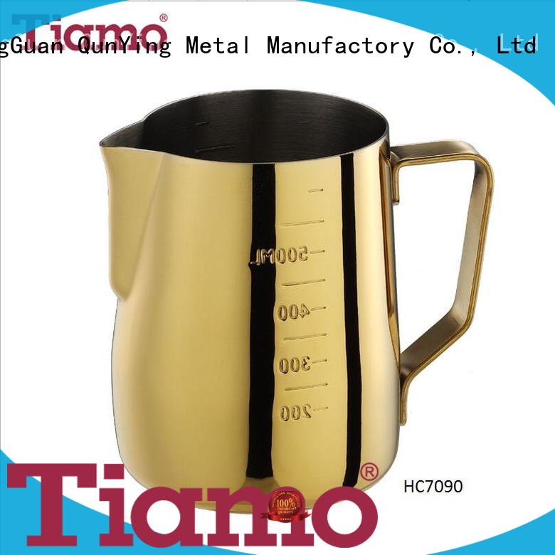 Tiamo new metal milk jug overseas trader for sale