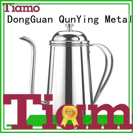 Tiamo best small coffee pot customized for reseller