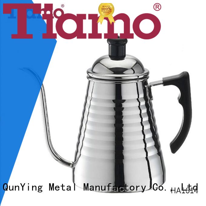 Tiamo color best coffee pot cheap for coffee shop