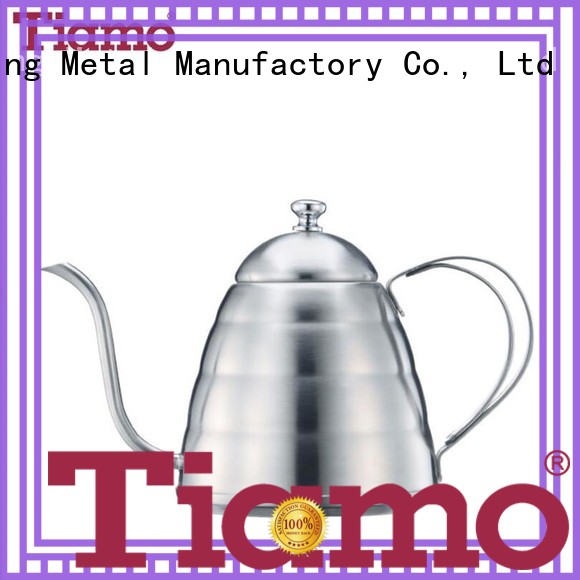 Tiamo best best coffee pot customized for dealer