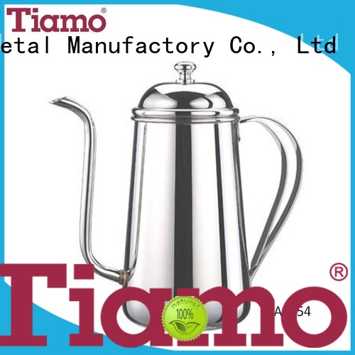 Tiamo best stainless steel coffee pot cheap for dealer