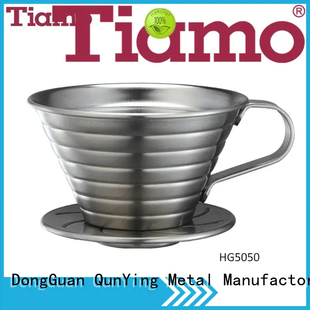 Tiamo high quality ceramic coffee dripper one-stop services for coffee