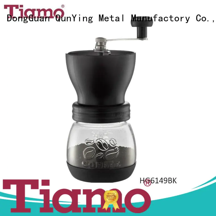 Tiamo hot sale hand coffee grinder trade partner for coffee shop