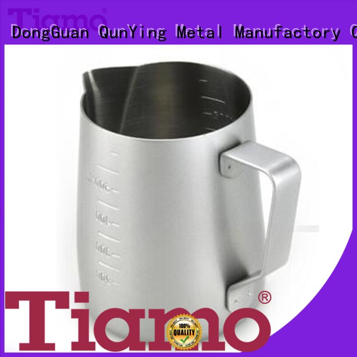 Tiamo mirror milk jug producer for retailer