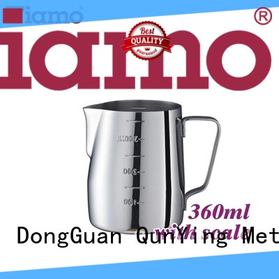 1311 milk frothing jug producer for retailer Tiamo