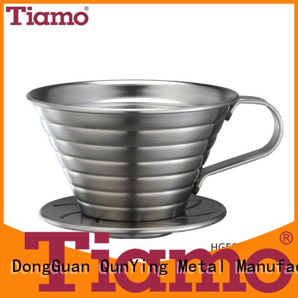 Quality Tiamo Brand popular electronic ceramic coffee dripper